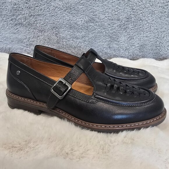 PIKOLINOS Black Leather Loafers - Picture 8 of 13